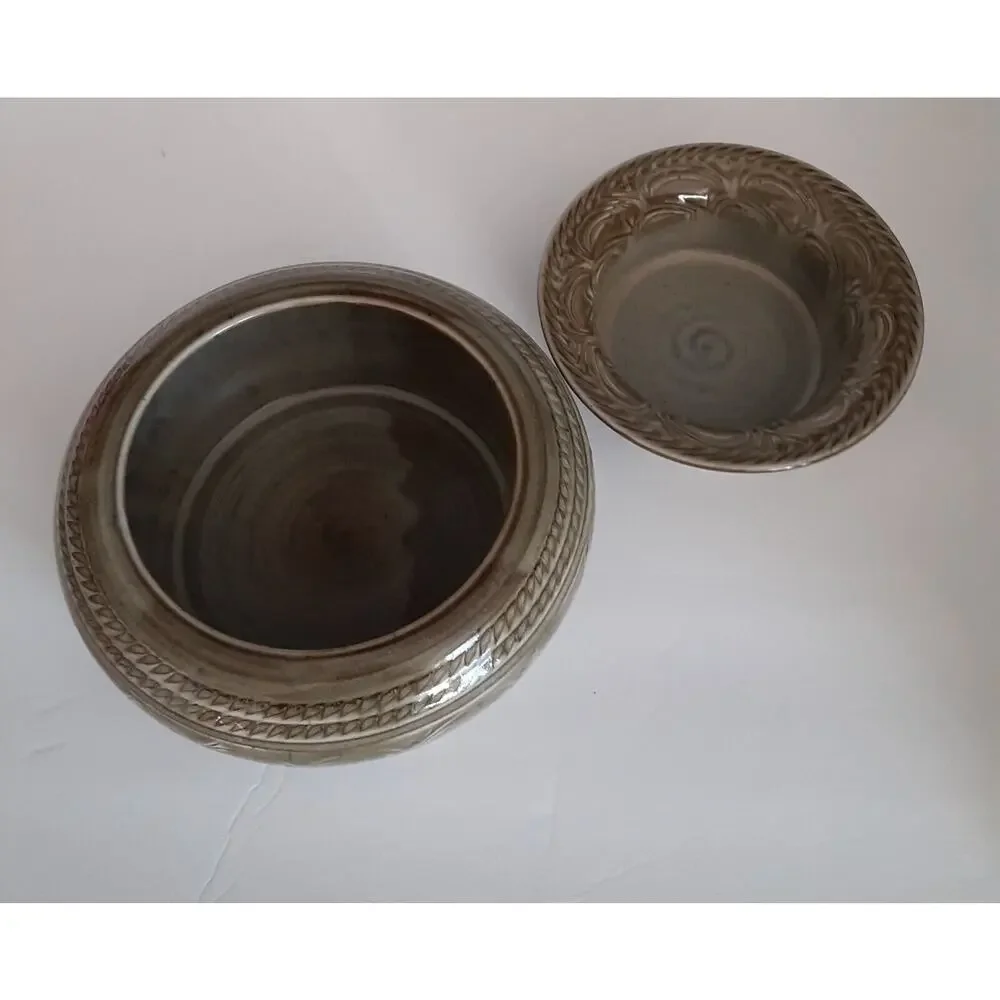 Pottery for Living Stoneware Chiller Japandi Greens Decorative & Practical